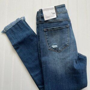 KanCan Jeans: Layna Ultra High Rise Ankle Skinny Medium Wash